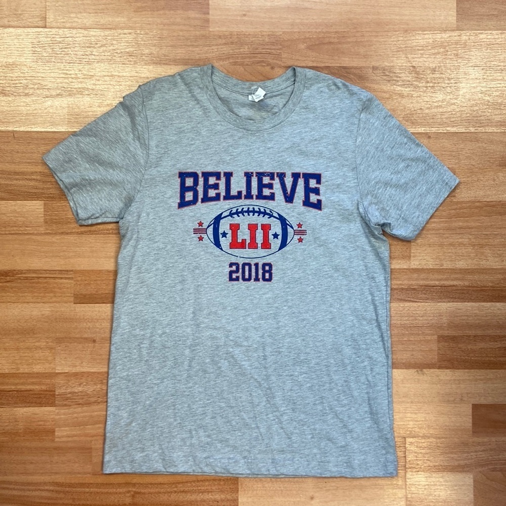 2018 Patriots Super Bowl T-shirt Large